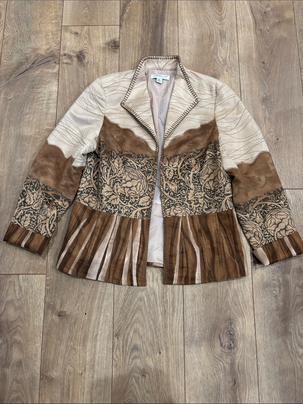 Vintage Coldwater Creek Western Career Statement Jacket